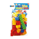 Brinquedo Bloco Criativo c/20 Peças Infantil Montar Encaixar Kendy Megalomania