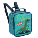 Kit Mochila De Carrinho Infantil Dinossauro Verde Lancheira Térmica Estojo Dois Compartimentos Crianças Masculino Seanite Megalomania