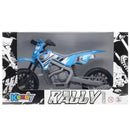 Brinquedo de Moto Rally Cross Azul Vermelho Verde e Laranja Infantil Motinha Masculino Menino Kendy Megalomania