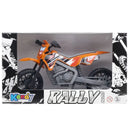 Brinquedo de Moto Rally Cross Azul Vermelho Verde e Laranja Infantil Motinha Masculino Menino Kendy Megalomania