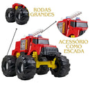 Brinquedo Carrinho de Bombeiro Extreme Carro Caminhão Masculino Infantil Kendy Megalomania