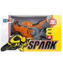 Brinquedo de Moto Spark Verde Vermelho Laranja Azul Masculino Infantil Kendy Megalomania