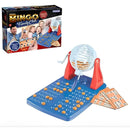 Brinquedo Bingo Family Club Jogos Tabuleiro Cartela Globo Bolinhas Diversão Familia Brinquemix Megalomania