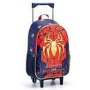 Kit Mochila de Carrinho Super Spider Aranha Dourada Infantil Estojo Simples Escolar Masculino Seanite Megalomania