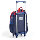 Kit Mochila de Carrinho Super Spider Aranha Dourada Infantil Estojo Simples Escolar Masculino Seanite Megalomania