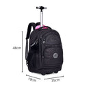 Mochila de Carrinho Mala Bolsa Rebecca Bonbon Preto Fashion Juvenil Meninas Clio Megalomania