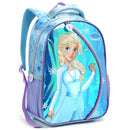 Kit Mochila de Costas Infantil Princesa do Gelo Frozen Mala Bolsa Lancheira Térmica Estojo com Dois Compartimentos Escolar Seanite Megalomania