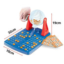 Brinquedo Bingo Family Club Saquinho Jogo Tabuleiro Familia Cartela Bolinhas Brinquemix Megalomania