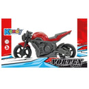 Brinquedo de Moto Vortex Sport Verde Vermelho Azul Laranja Masculino Infantil Kendy Megalomania