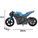 Brinquedo de Moto Vortex Sport Verde Vermelho Azul Laranja Masculino Infantil Kendy Megalomania
