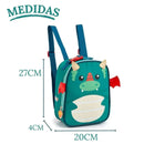 Kit Mochila de Carrinho Dragão Lancheira Térmica Escolar Masculino Verde Seanite Megalomania
