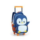 Mochila de Carrinho Chita Tubarão Borboleta Baleia Pinguim Dragão Infantil Bolsa Escolar Seanite Megalomania