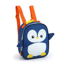 Kit Mochila de Costas Pinguim Infantil Lancheira Térmica Bolsa Escolar Seanite Megalomania