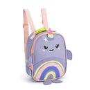 Kit Mochila de Costas Baleia Infantil Lancheira Térmica Bolsa Escolar Seanite Megalomania