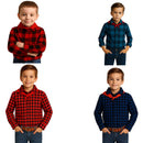 Camisa Xadrez Flanelada Infantil Juvenil Manga Longa Fantasia Flanela Festa Junina Caipira São João