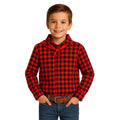 Camisa Xadrez Flanelada Infantil Juvenil Manga Longa Fantasia Flanela Festa Junina Caipira São João