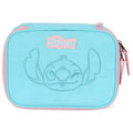 Estojo Box Stitch Disney Escolar Juvenil 100 Pens 36 Elástico Volta as Aulas Organizador Ponto Criativo