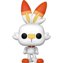 Boneco Funko Pop POKEMON S7 SCORBUNNY 922 Boneco Pokémon Scorbunny Presente Colecionável Galar Criança Coleção Sword & Shield Megalomania