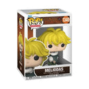 Boneco Funko Pop OS SETE PECADOS CAPITAIS MELIODAS 1340 Nanatsu No Taizai Brinquedo Presente Coleção Anime Toei Escanor Megalomania