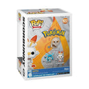 Boneco Funko Pop POKEMON S7 SCORBUNNY 922 Boneco Pokémon Scorbunny Presente Colecionável Galar Criança Coleção Sword & Shield Megalomania