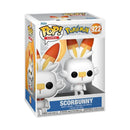 Boneco Funko Pop POKEMON S7 SCORBUNNY 922 Boneco Pokémon Scorbunny Presente Colecionável Galar Criança Coleção Sword & Shield Megalomania
