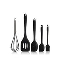 Kit de Talheres com 5PÇS Silicone Cozinha Ke Home Megalomania