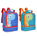 Lancheira Termica Dinossauro Verde Azul Masculino Infantil Clio Megalomania