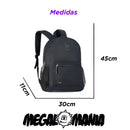 Mochila de Costas Escolar Juvenil com Bolso Frontal Oficial - Clio Megalomania
