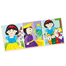 Jogo Quebra Cabeça Branca de Neve 21PÇS Infantil Brinquedo Nig Megalomania
